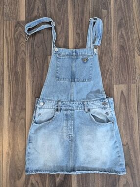 PRADA Denim Overall Dress